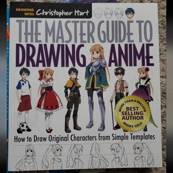 : * Lot of 2 step by step manga  & The Master Guide to Drawing Anime How to Draw - Picture 5 of 11